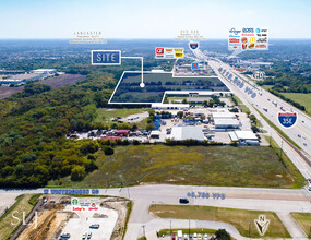 I-35E & W Wintergreen Rd, Lancaster, TX - aerial  map view - Image1