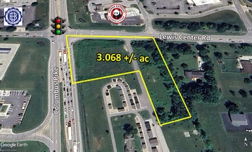 6519 Columbus Pike, Lewis Center, OH - AERIAL map view - Image1