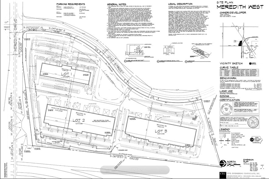 4651-4677 121st St, Urbandale, IA for lease - Site Plan - Image 2 of 8
