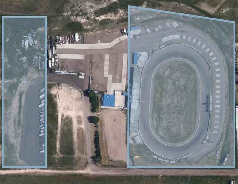 4820 S Greeley Hwy - LAND, Cheyenne, WY for lease - Aerial - Image 1 of 3