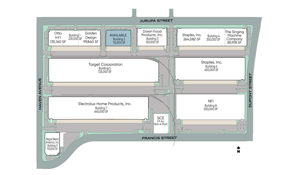 3690 Jurupa St, Ontario, CA for lease - Site Plan - Image 3 of 9