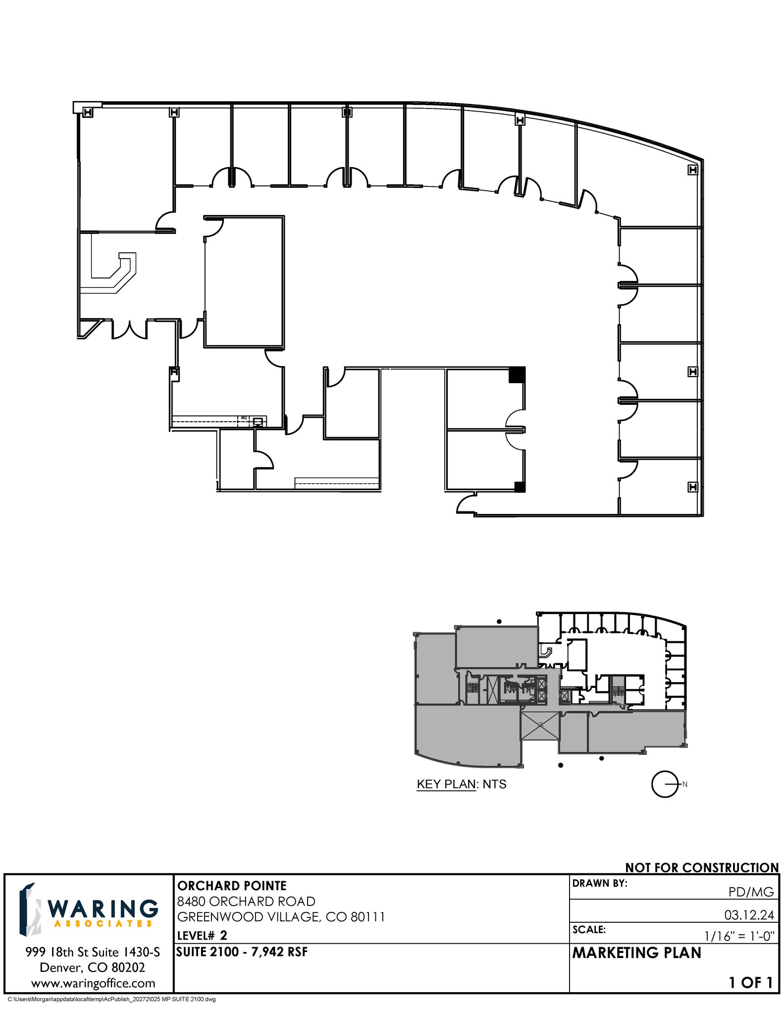 8480 E Orchard Rd, Greenwood Village, CO for lease Floor Plan- Image 1 of 1