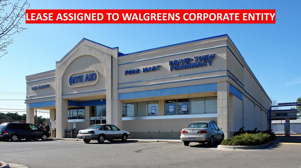 1825 E 10th St, Roanoke Rapids, NC for sale - Building Photo - Image 1 of 1