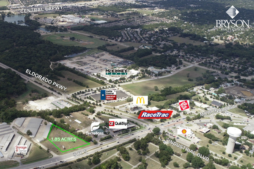 1750 S McDonald St, McKinney, TX for sale - Aerial - Image 1 of 1