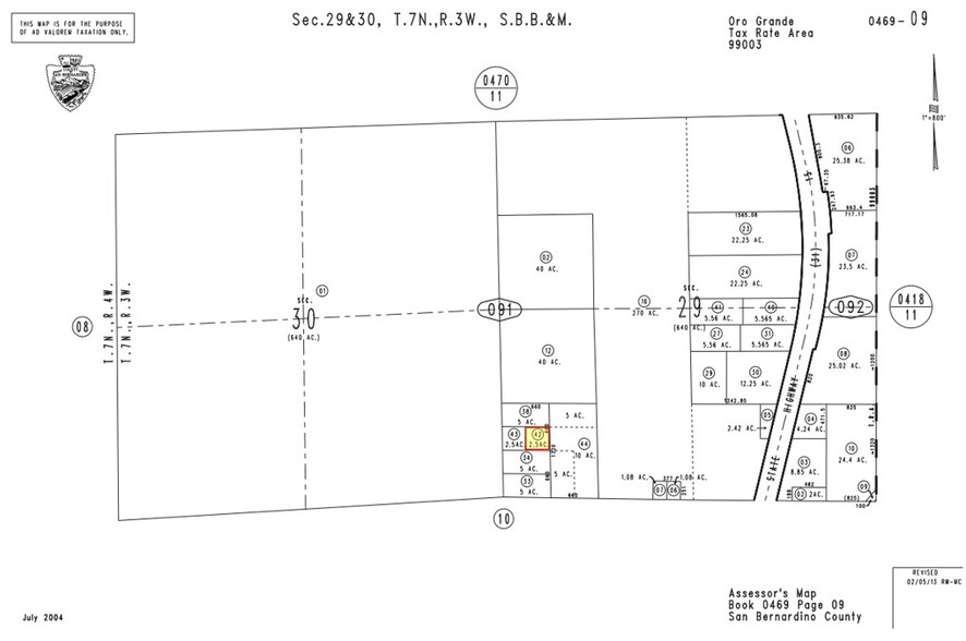 Powerline Rd, Oro Grande, CA for sale - Building Photo - Image 2 of 2