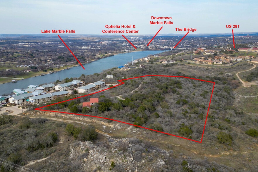 103 Palmie Ln, Marble Falls, TX for sale - Aerial - Image 1 of 48