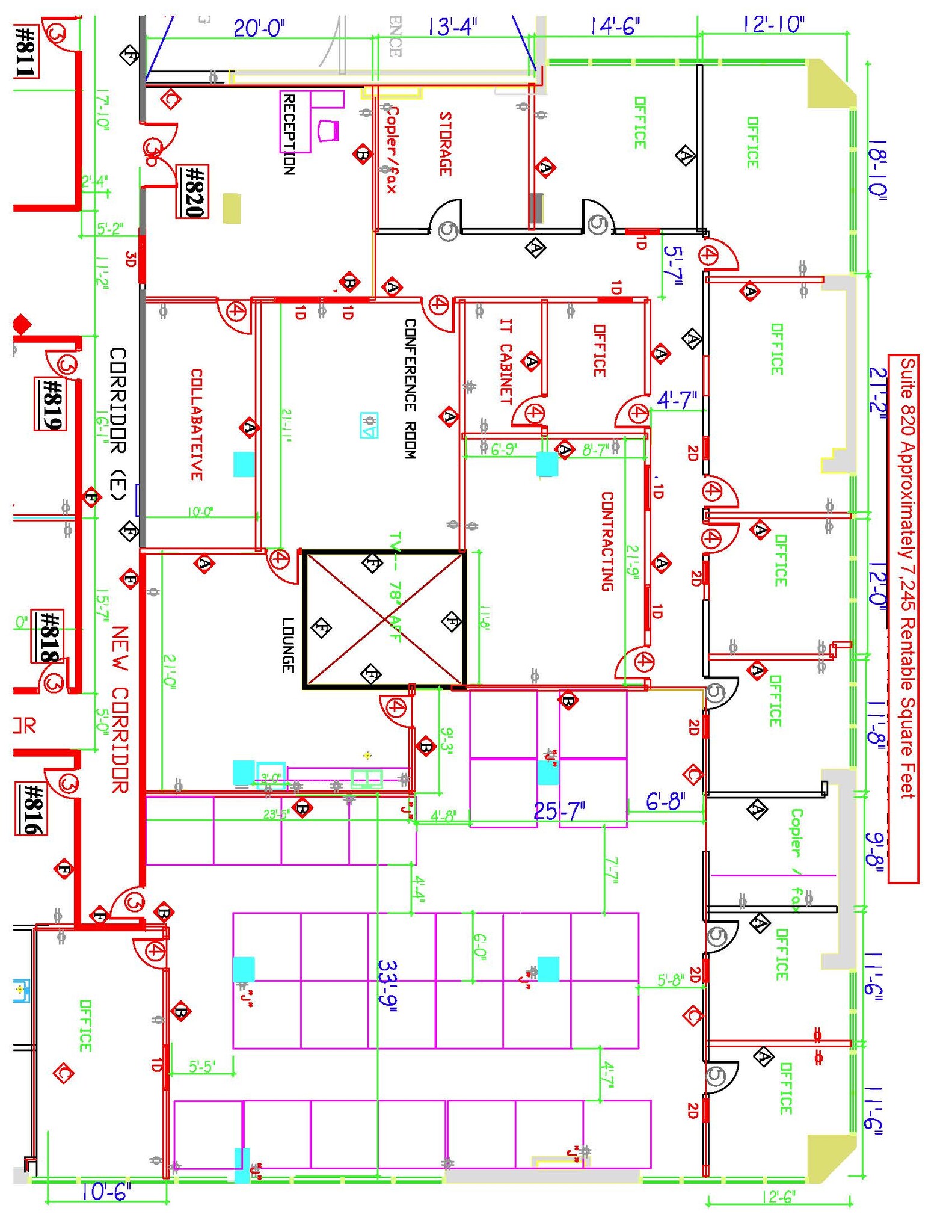 5757 W Century Blvd, Los Angeles, CA for lease Floor Plan- Image 1 of 4