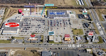 1505-1525 US Highway 41, Schererville, IN - AERIAL map view - Image1