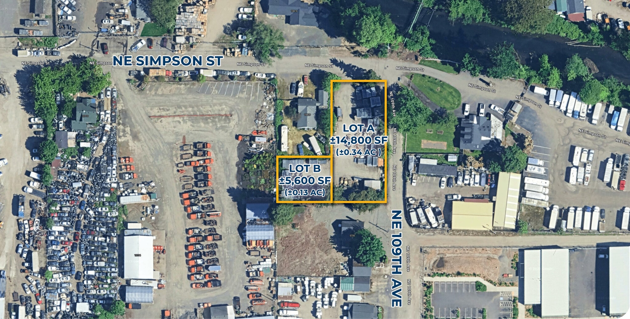 10820 NE Simpson St, Portland, OR for sale Aerial- Image 1 of 5