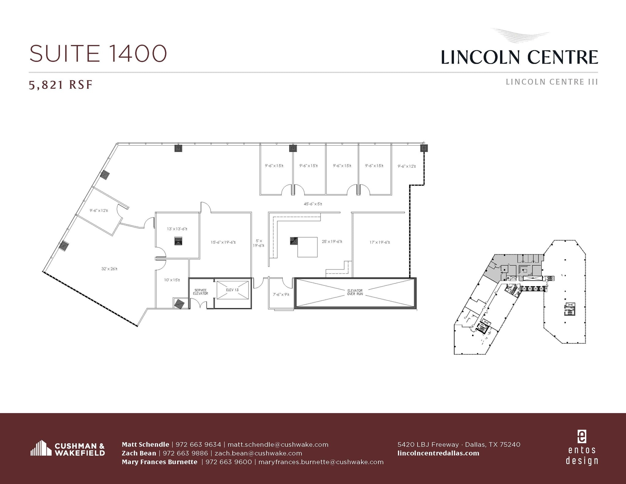 5400 Lyndon B Johnson Fwy, Dallas, TX for lease Floor Plan- Image 1 of 1