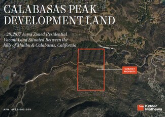 More details for Calabasas Peak Motorway, Calabasas, CA - Land for Sale