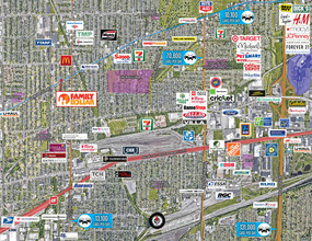 1756-1760 Genesee St, Buffalo, NY - aerial  map view