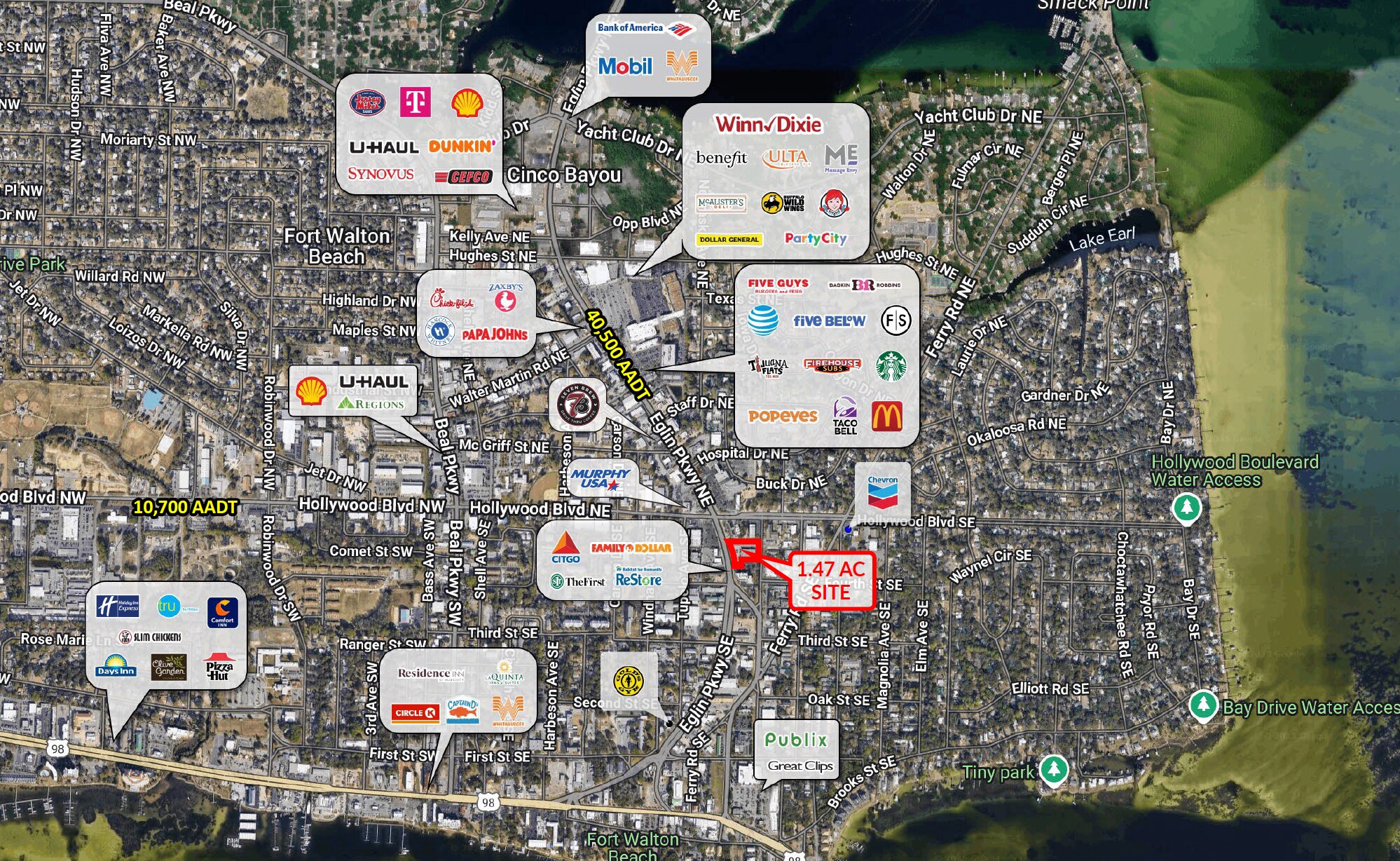 11 Eglin Pky SE, Fort Walton Beach, FL for sale Primary Photo- Image 1 of 1