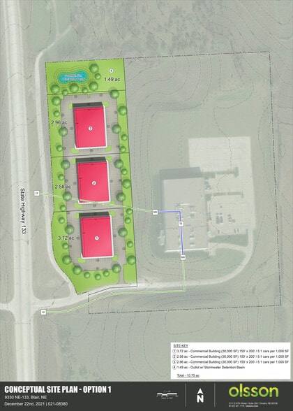 9330 State Highway 133, Blair, NE for sale - Site Plan - Image 2 of 5