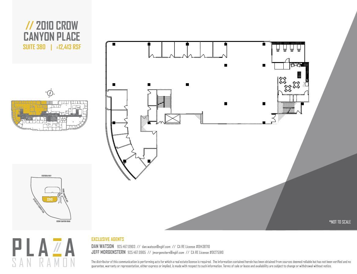 2010 Crow Canyon Pl, San Ramon, CA for lease Floor Plan- Image 1 of 1