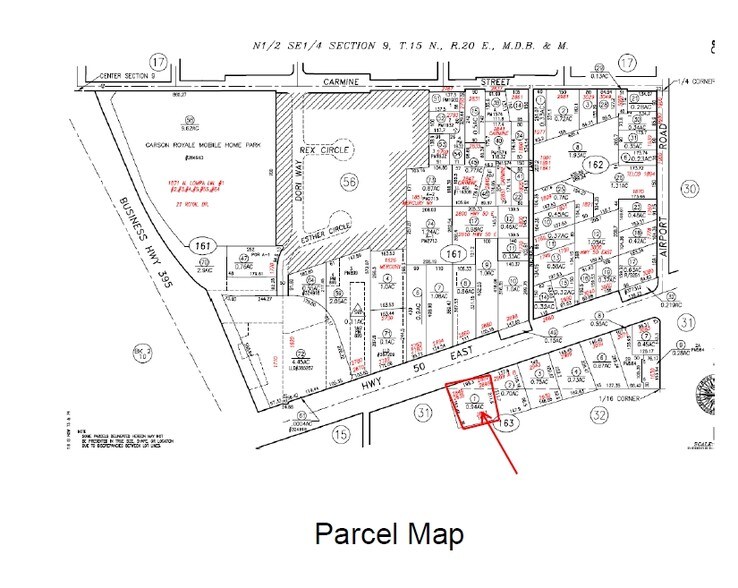 Carson City Parcel Maps 2835 Highway 50 East, Carson City, Nv 89701 | Loopnet