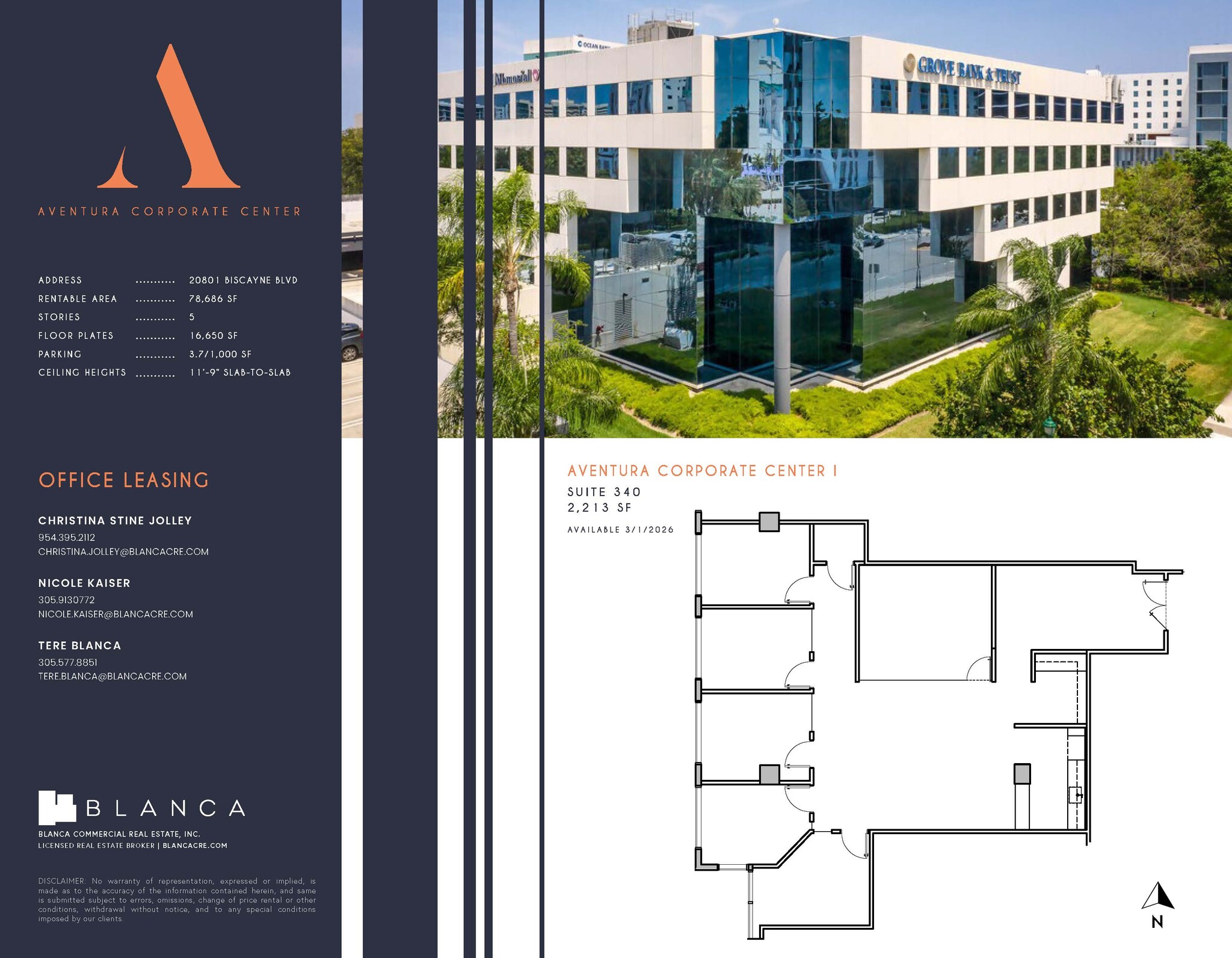 20801-20807 Biscayne Blvd, Aventura, FL for lease Floor Plan- Image 1 of 1