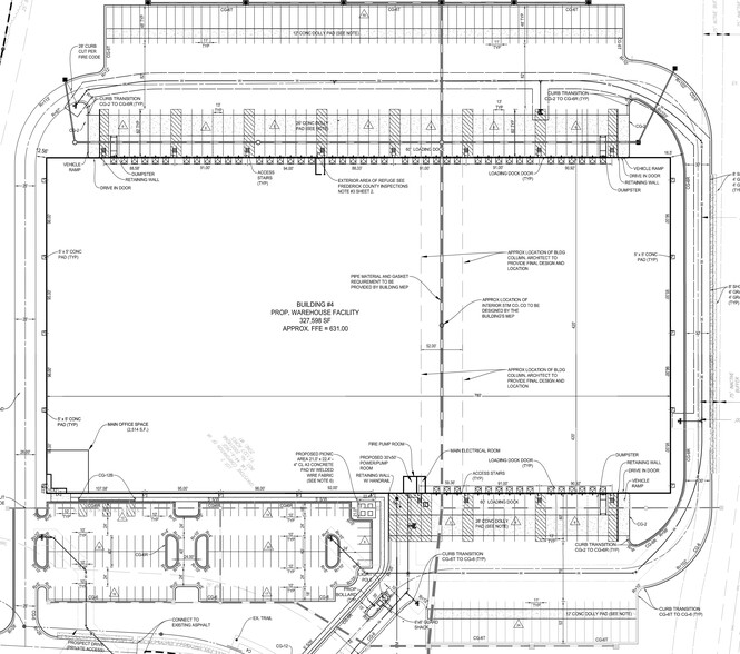 401 Prospect Dr, Winchester, VA for lease - Site Plan - Image 3 of 4