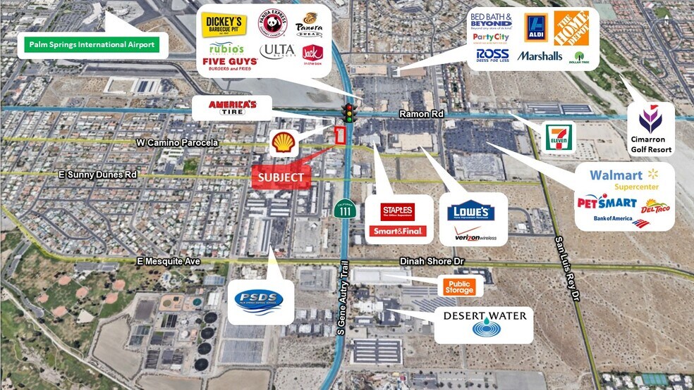 4811 E Ramon Rd, Palm Springs, CA for sale - Building Photo - Image 2 of 3