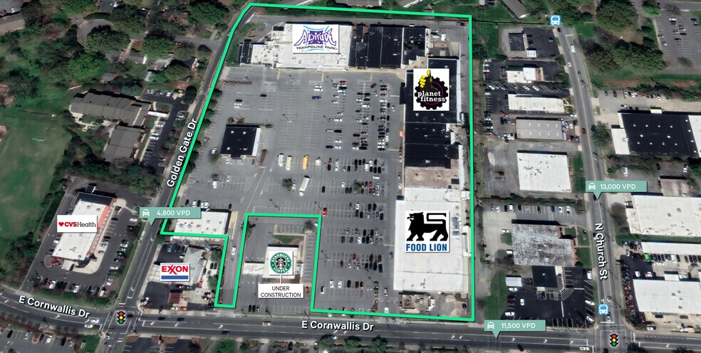 2206-2274 Golden Gate Dr, Greensboro, NC for lease - Building Photo - Image 2 of 7