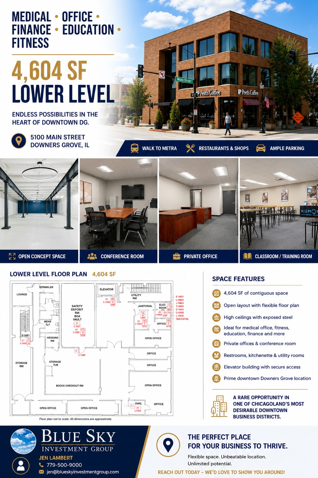 5100 Main St, Downers Grove, IL for lease Interior Photo- Image 1 of 8