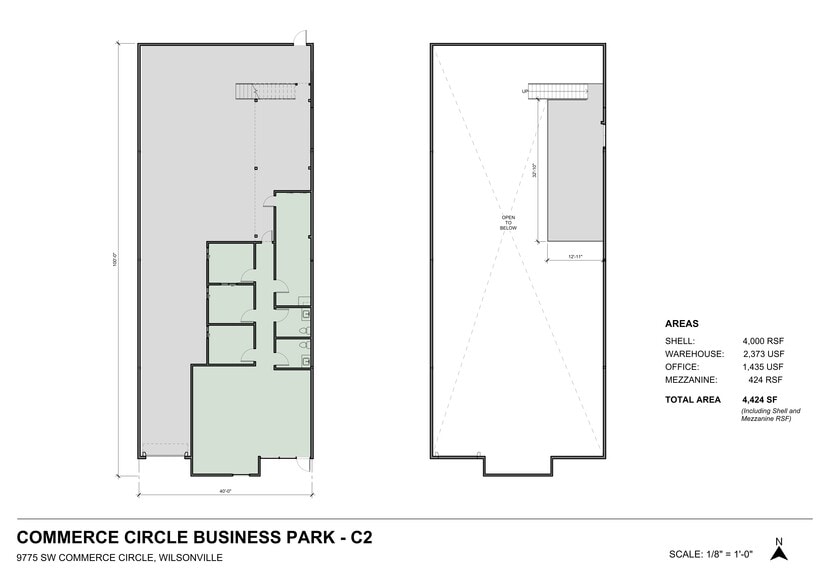 9775 SW Commerce Cir, Wilsonville, OR for lease - Site Plan - Image 2 of 9