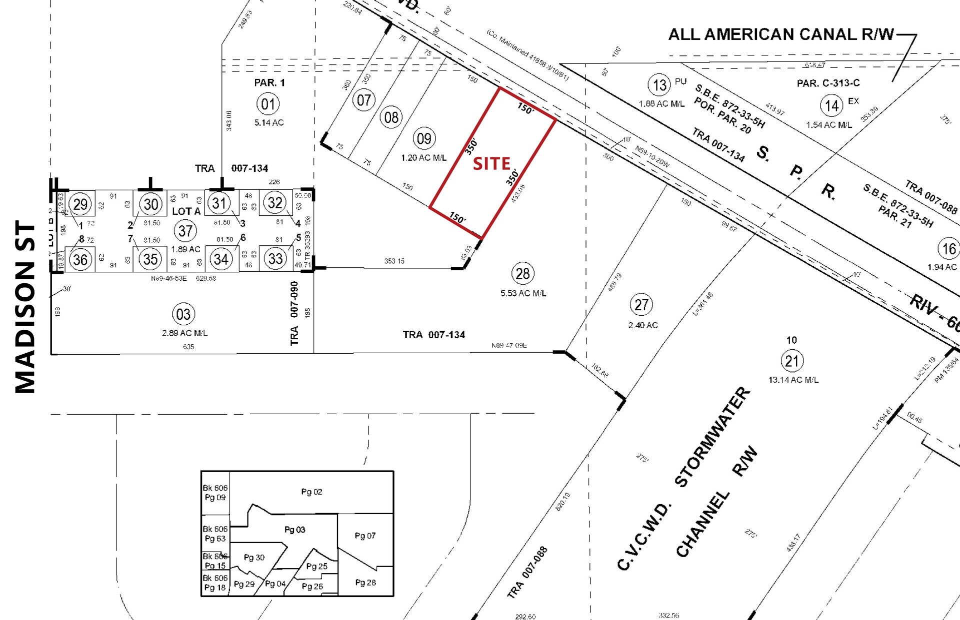 81225 Indio Blvd, Indio, CA 92201 1.2 ac Industrial Lot
