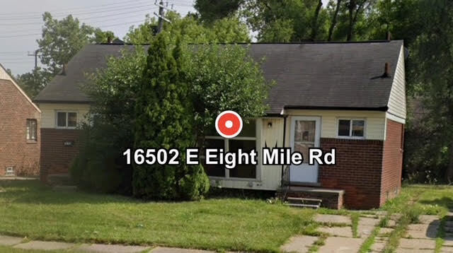 16502 E 8 Mile Rd, Detroit, MI for sale - Primary Photo - Image 1 of 1