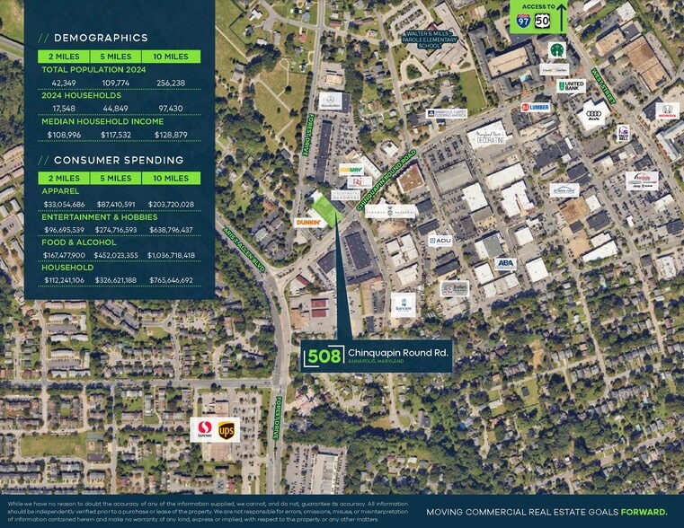 508 Chinquapin Round Rd, Annapolis, MD for lease - Building Photo - Image 2 of 10