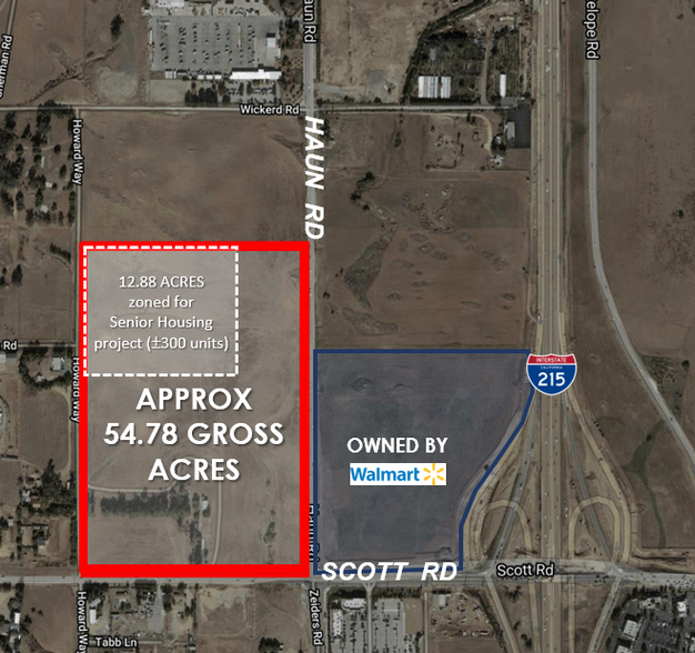 Scott Rd, Menifee, CA for sale - Aerial - Image 1 of 1