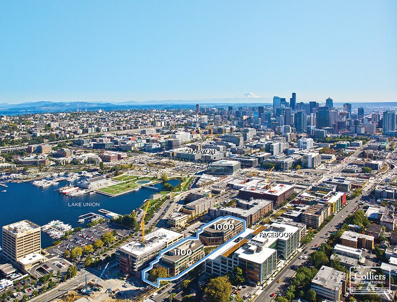 1000 Dexter Ave N, Seattle, WA for lease - Aerial - Image 2 of 19
