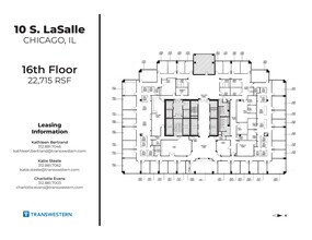 10 S LaSalle St, Chicago, IL for lease Floor Plan- Image 1 of 1