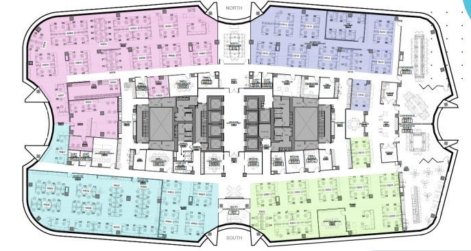 2451 Crystal Dr, Arlington, VA for lease Floor Plan- Image 1 of 1