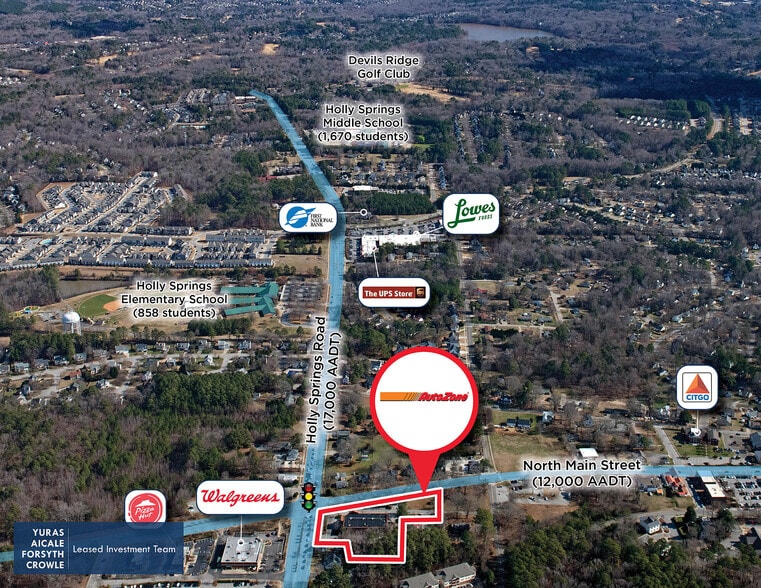 251 N Main St, Holly Springs, NC 27540 AutoZone Raleigh, NC