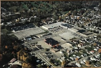 601-637 Central Ctr, Chillicothe, OH - aerial  map view