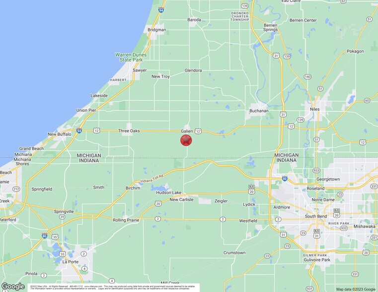 W Buffalo Rd, Galien, MI 49113 Land for Sale