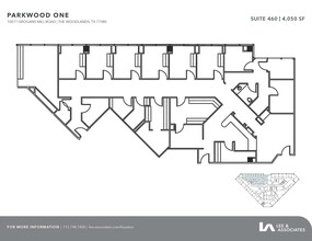 10077 Grogans Mill Rd, The Woodlands, TX for lease Floor Plan- Image 2 of 3