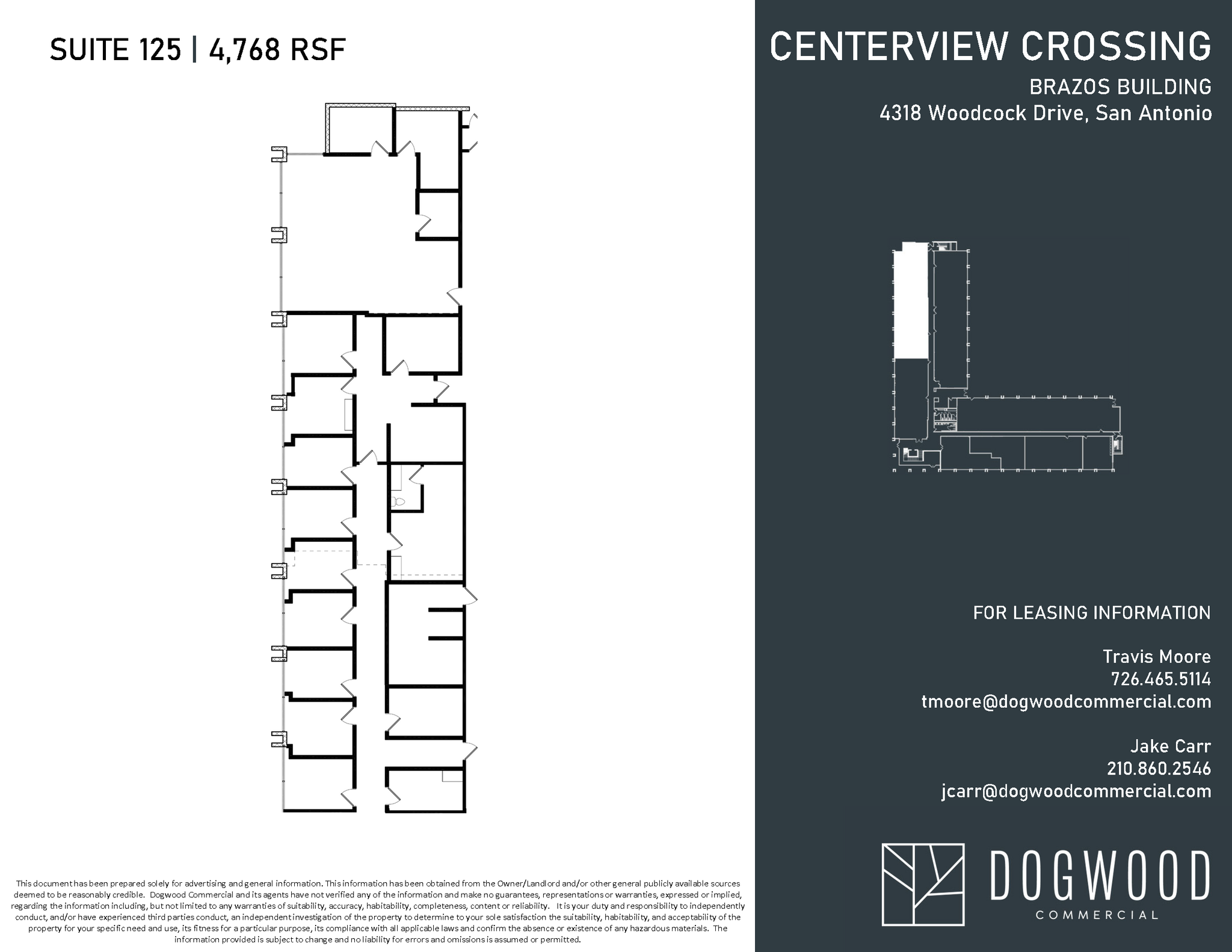 4538 Centerview Dr, San Antonio, TX for lease Floor Plan- Image 1 of 1