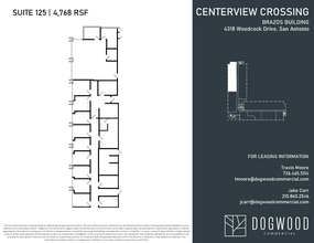 4538 Centerview Dr, San Antonio, TX for lease Floor Plan- Image 1 of 1