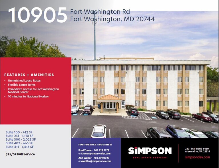 10905 Fort Washington Rd, Fort Washington, MD for lease - Building Photo - Image 1 of 8