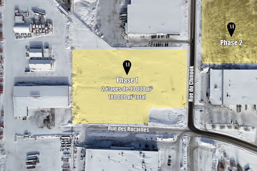 Rue Des Rocailles, Québec, QC for lease - Site Plan - Image 2 of 2