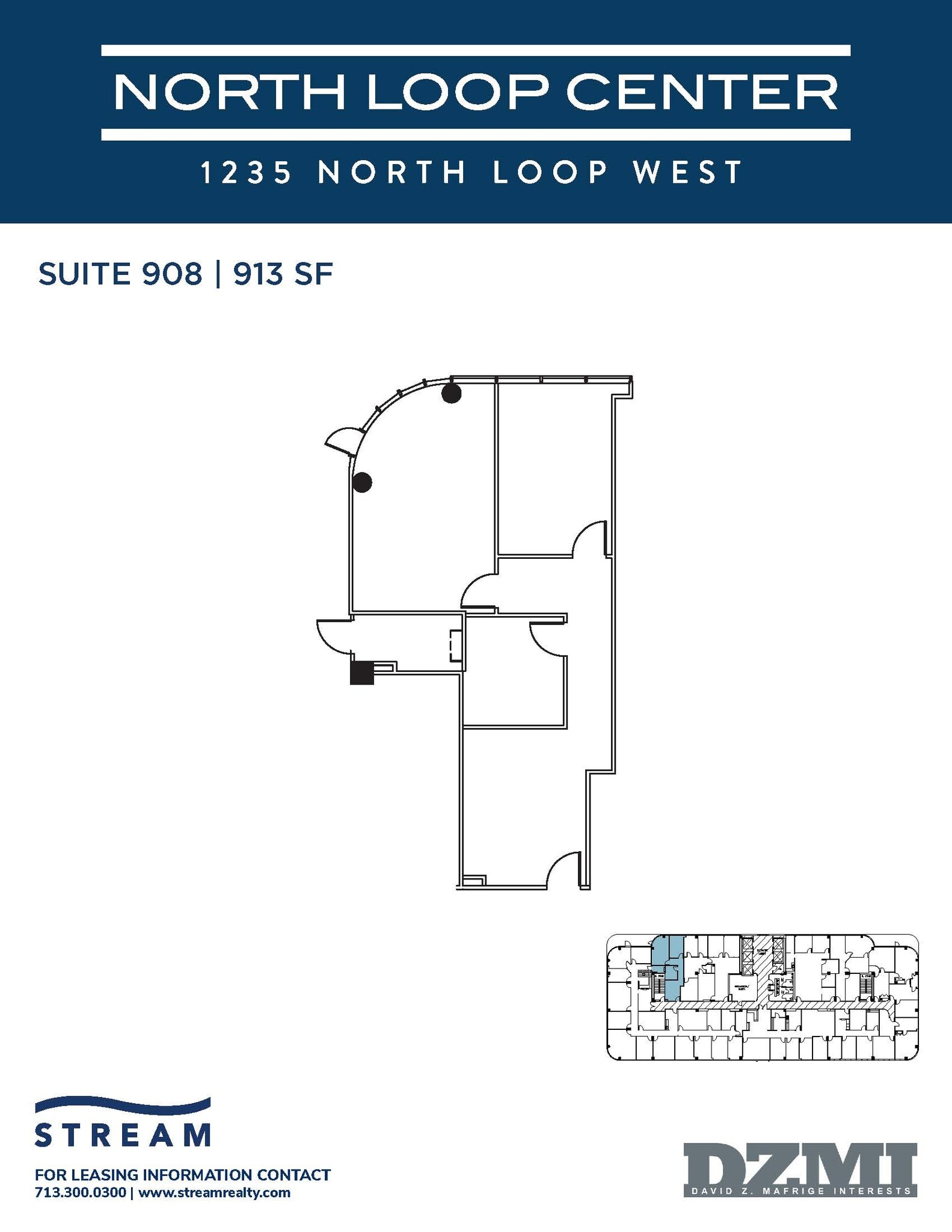 1235 North Loop W, Houston, TX for lease Floor Plan- Image 1 of 1