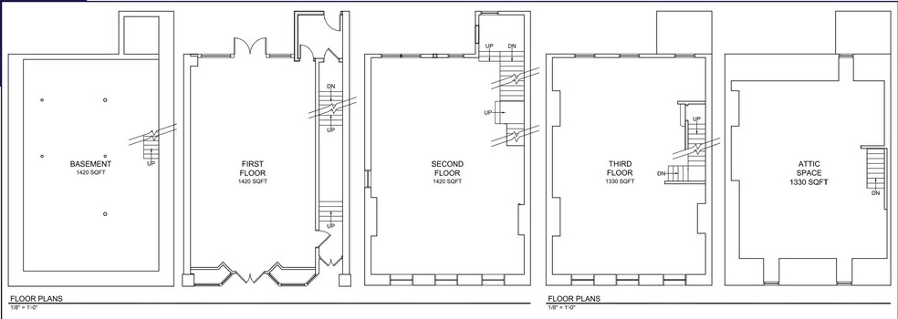 43-45 W Market St, York, PA for lease - Floor Plan - Image 3 of 4