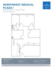 800 Peakwood Dr, Houston, TX for lease Floor Plan- Image 1 of 1