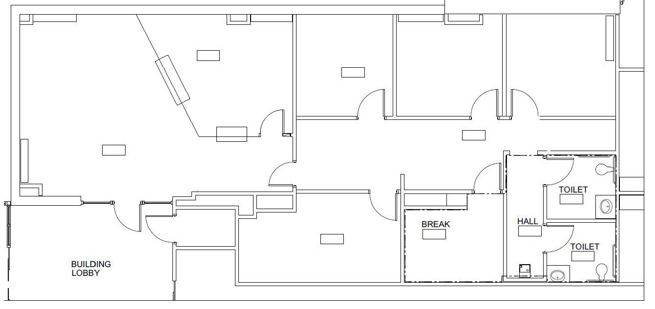 7601 Forest Ave, Richmond, VA for lease Floor Plan- Image 1 of 1