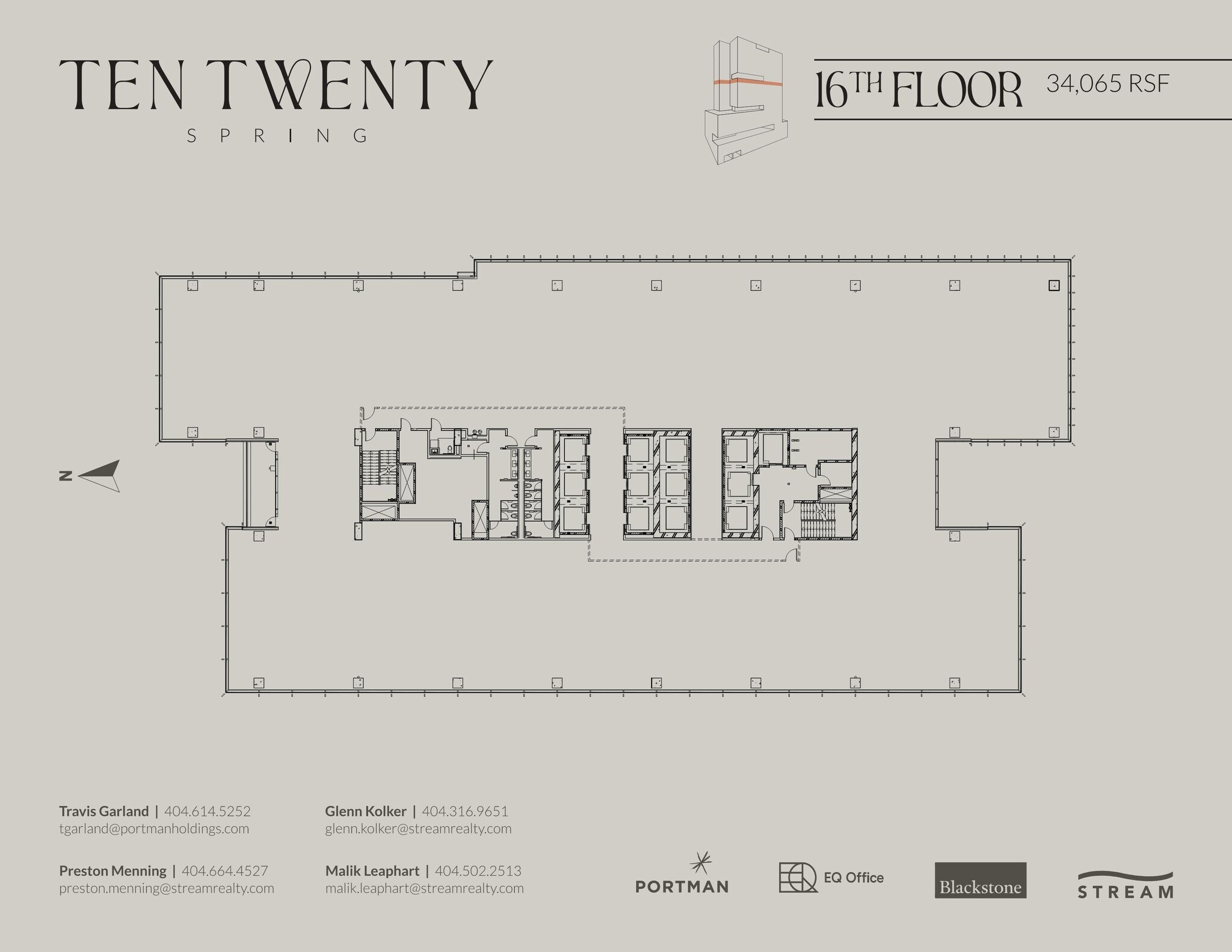 1020 Spring St, Atlanta, GA for lease Floor Plan- Image 1 of 1