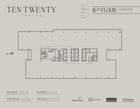1020 Spring St, Atlanta, GA for lease Floor Plan- Image 1 of 1