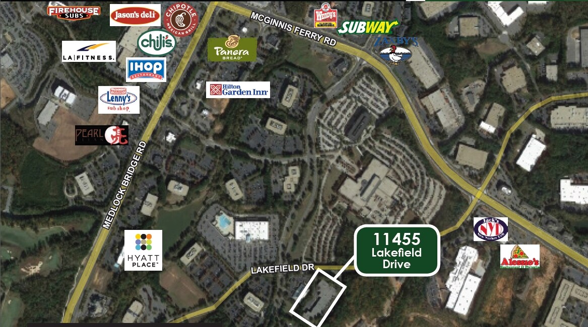 11455 Lakefield Dr, Duluth, GA 30097 Flex for Lease