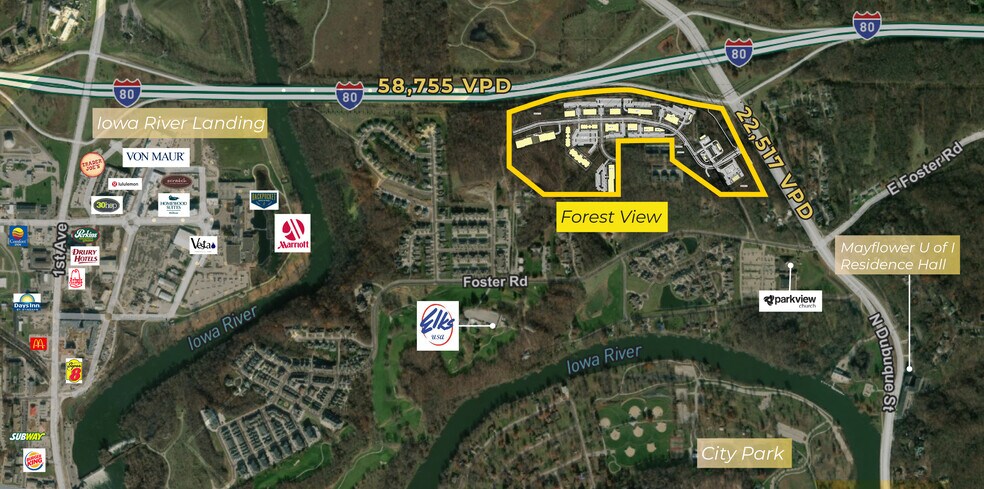 1200 Laura Dr, Iowa City, IA for sale - Aerial - Image 1 of 1