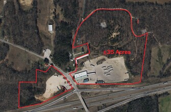 7311 Highway 104 N, Cedar Grove, TN - aerial  map view